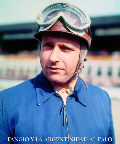 Juan Manuel Fangio, quíntuple campeón de Fórmula 1