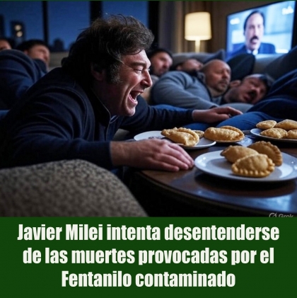 Javier Milei intenta desentenderse de las muertes provocadas por el Fentanilo contaminado