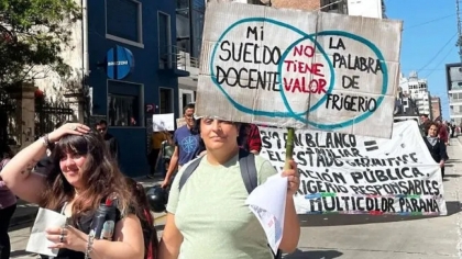 Salario docente: Entre Ríos entre las cinco provincias con salarios más bajos