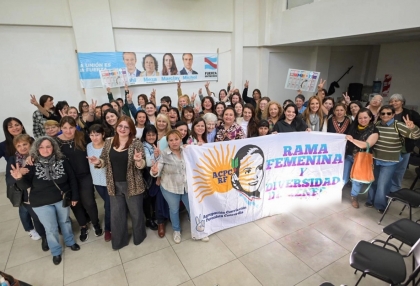 Fuerza Entre Ríos realizó el cuarto encuentro de mujeres en Concordia