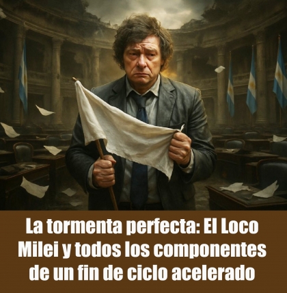 La tormenta perfecta: El Loco Milei y todos los componentes de un fin de ciclo acelerado