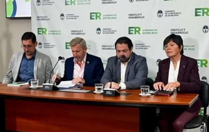 El gobierno de Frigerio violó las restricciones impuestas por la veda electoral