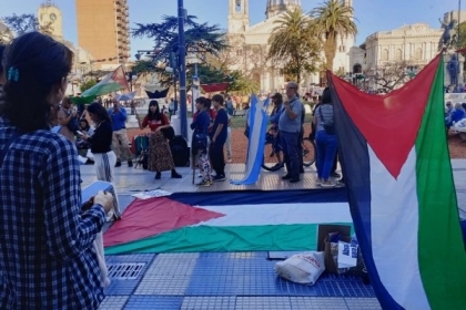 Entre Ríos se sumó a las acciones en solidaridad con el pueblo palestino