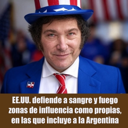 EE.UU. defiende a sangre y fuego zonas de influencia como propias, en las que incluye a la Argentina