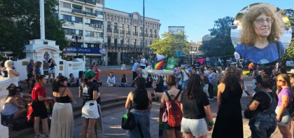 La referente del feminismo entrerriano, Lucía Grimalt, afirmó: En todo el país está soplando el viento verde de la esperanza