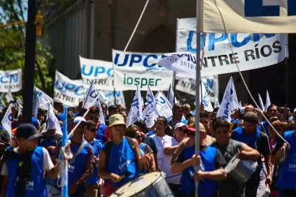 UPCN Entre Ríos se movilizará este jueves en rechazo a la reforma laboral esclavista de Milei