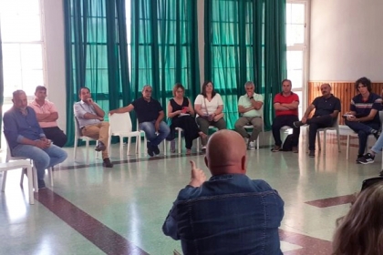 La Intersindical se reunió con Bagnat y ratificó que no legitimará la reforma del sistema previsional