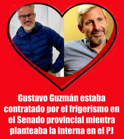 Gustavo Guzmán estaba contratado por el frigerismo en el Senado provincial mientras planteaba la interna en el PJ 