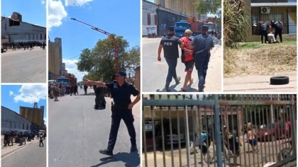 Paro de trabajadores, represión libertaria y conciliación obligatoria en el puerto uruguayense