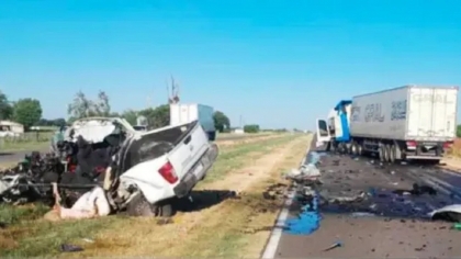 Tres muertos en un choque sobre la Ruta 18 y ya son 25 las víctimas fatales por siniestros viales en Entre Ríos
