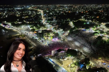 Lali Esposito hizo bailar a 120 mil personas en el cierre de la 35° Fiesta Nacional del Mate