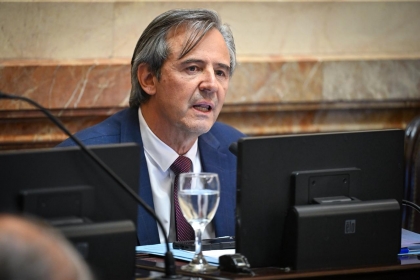 Adán Bahl pide emergencia vial y le pegó a Frigerio porque habla y no hace nada