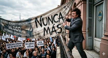 El negacionismo de Milei como combustible del ajuste y la impunidad