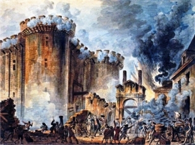 Toma de la Bastilla, fin del Antiguo Régimen y comienzo de la Revolución francesa