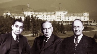 Termina la Conferencia de Bretton Woods, nacen el FMI y el Banco Mundial