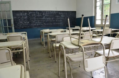 El acatamiento al paro docente del lunes fue cercano al 95% en el departamento Paraná