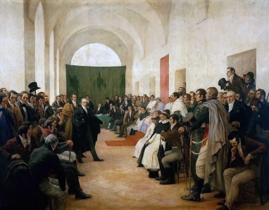 El Cabildo Abierto decide la remoción del virrey Cisneros y la formación de una Junta de Gobierno