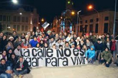 Anabela Albornoz: Con la llegada del frío no hay asistencia que alcance