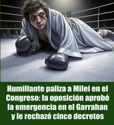 Humillante paliza a Milei en el Congreso: la oposición aprobó la emergencia en el Garrahan y le rechazó cinco decretos