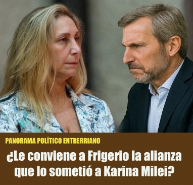 ¿Le conviene a Frigerio la alianza que lo sometió a Karina Milei? ¿Le conviene a Frigerio la alianza que lo sometió a Karina Milei?