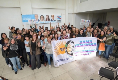 Fuerza Entre Ríos realizó el cuarto encuentro de mujeres en Concordia