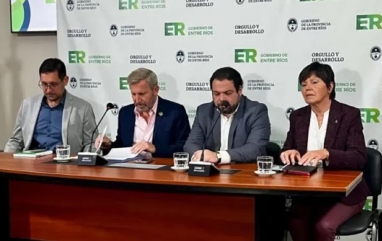 El gobierno de Frigerio violó las restricciones impuestas por la veda electoral